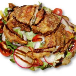 Soft shell crab salad สลัดปูนิ่ม