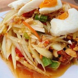 ตำไทยไข่เค็ม