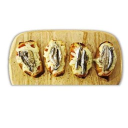 บรูสเกต้าแอนโชวี่ (Bruschetta Anchovy)