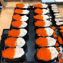 Sushi Tuna Salad with Salmon Roe