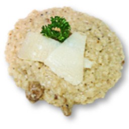 รีซอตโต้อิตาเลียนซอสเซจ (Risotto with Italian sausage and mushroom)