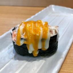 Sushi Crab Stick Salad with Dressing + Spicy Sauce