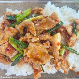 หมูผัดพริกเผา