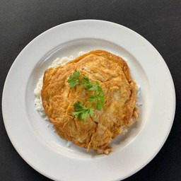 ข้าวไข่เจียวกุ้งสับ