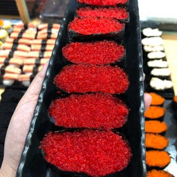 Red Ebiko Sushi