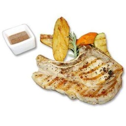 สเต็กหมูพอร์คชอป (Pork chop steak)