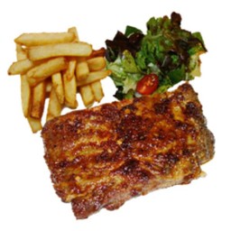 ซี่โครงหมูบาร์บีคิว (Pork rib BBQ)