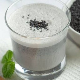 น้ำเต้าหู้งาดำ