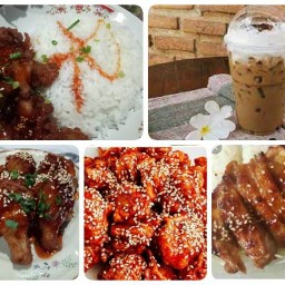ปู &ปลา ไก่ทอด ไก่ย่าง ซอสเกาหลี กาแฟสด  ชานมไข่มุก