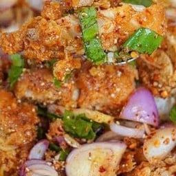 ยำไก่แซ่บ(กับข้าว)