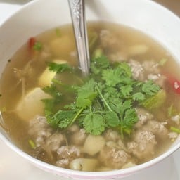 หมูสับต้มบ๊วย