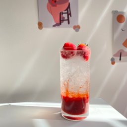 Strawberry  sparkling