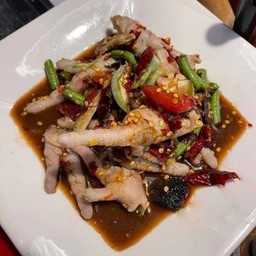 ตำตีนไก่