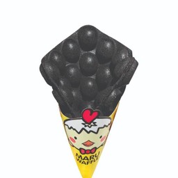 วาฟเฟิลฮ่องกงรสชาร์โคล (Delivery)