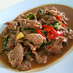 กะเพราเนื้อ