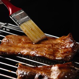 คอหมูย่าง + น้ำพริก