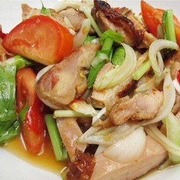 ยำไก่ย่าง