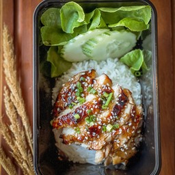 ข้าวหน้าไก่อบเทอริยากิ