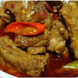 ซี่โครงอ่อน ผัดพริกแกงใต้ เป็นกับข้าว ฟรีข้าว1ถุง