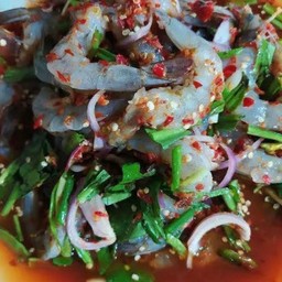 ยำกุ้งสด