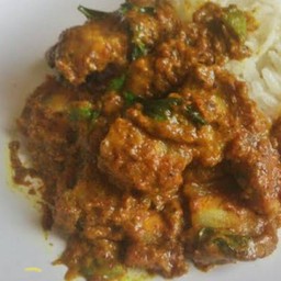 หมูกรอบ 1ขีด ผัดพริกแกงใต้ +ข้าว 1ถุง