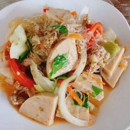 ยำหมูยอหมูสับ