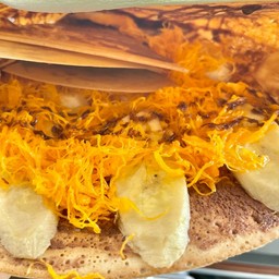 นูเทลล่า+ฝอยทอง+กล้วยหอม