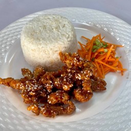 ข้าวหน้าซอสเกาหลี