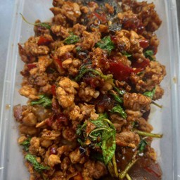 Minced Pork With Basil