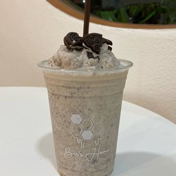 นมบ้านผึ้งโอริโอ้ปั่น