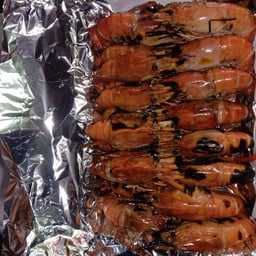 กะแตกุ้งย่าง กุ้งเต้นอาหารอีสาน