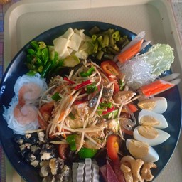 ตำถาดปูปลาร้า