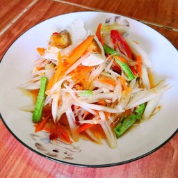 ตำไทยไข่เค็ม