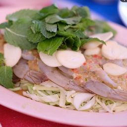 กุ้งพล่า/กุ้งแช่