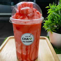 สตรอว์เบอร์รี่ โซดาปั่น