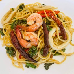 สปาเกตตี้ขี้เมาทะเล