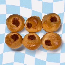 ปังไก่หยองน้ำพริกเผามินิ 6 ชิ้น