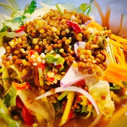 ยำไข่แมงดา