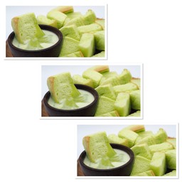 ปั่งนึ่งสังขยา 3 ชุด