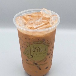 ชานมเย็น                    Iced milk tea