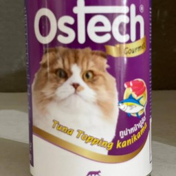 อาหารแมวกระป๋องออสเทค ทูน่าหน้าปูอัด (400g) สำหรับแมวอายุ 3เดือนขึ้นไป