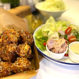 กินเล่น (ไก่ทอดสไตล์ญี่ปุ่น) Kin Len ( Japannese friend chicken)