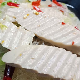 ยำหมูโคราช+หมูสับ