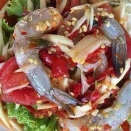 ตำปาร้ากุ้งสด