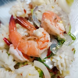 ยำทะเล+เส้นแก้ว