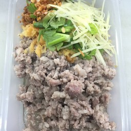 เกาเหลาแห้งหมูสับ