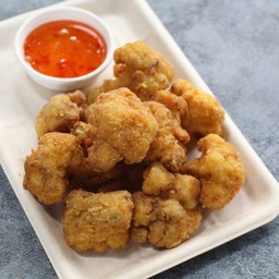 Fried Cauliflower ดอกกะหล่ำชุปแป้งทอด