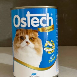 อาหารแมวกระป๋องออสเทค ทูน่า (400g) สำหรับแมวอายุ 3เดือนขึ้นไป