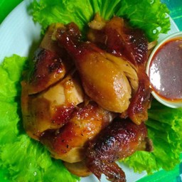 ไก่ย่างอบน้ำผึ้ง