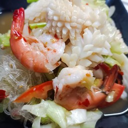 ยำทะเล+วุ้นเส้น